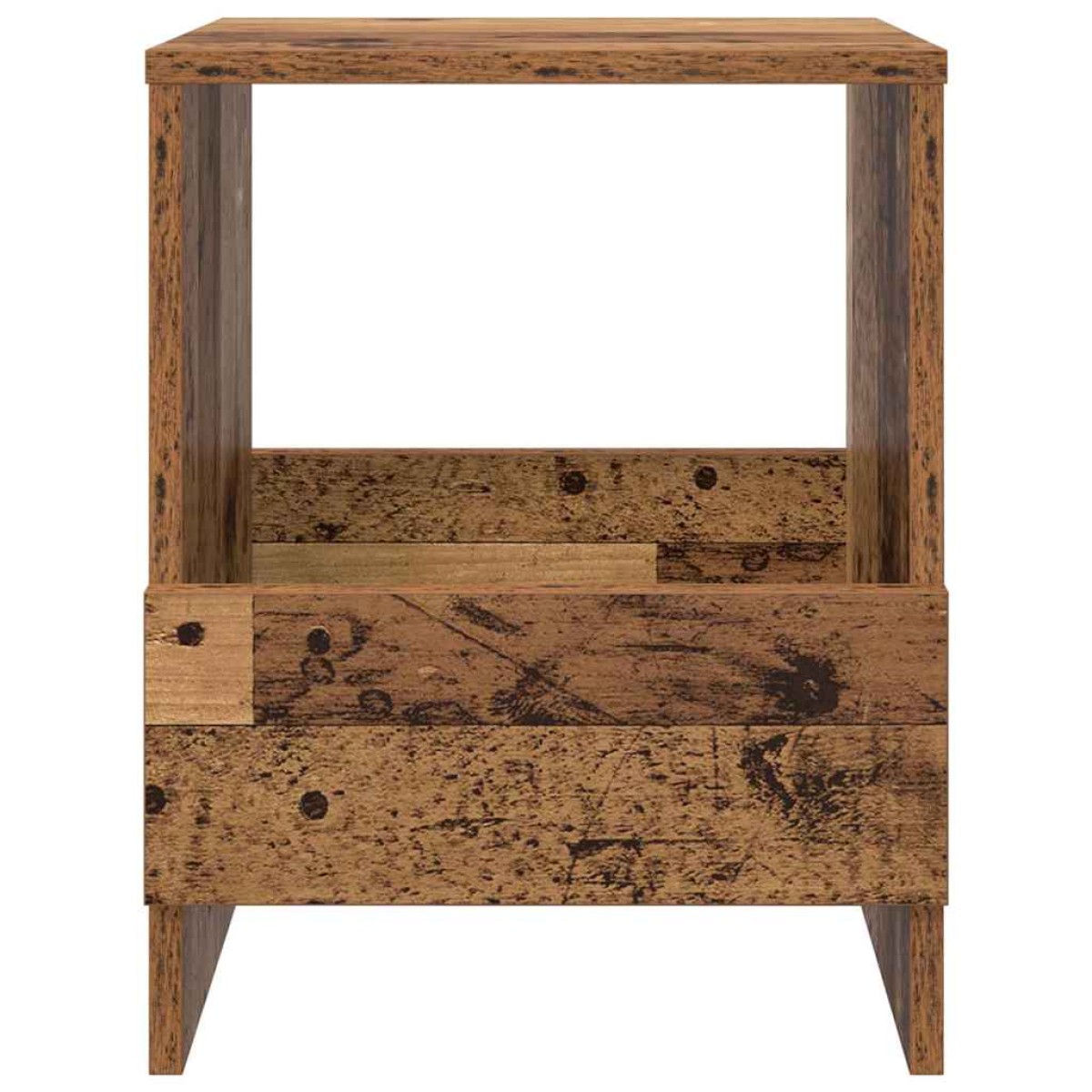 vidaXL Ράφι Περιοδικών Παλιό ξύλο 35 x 30 x 45 εκ.