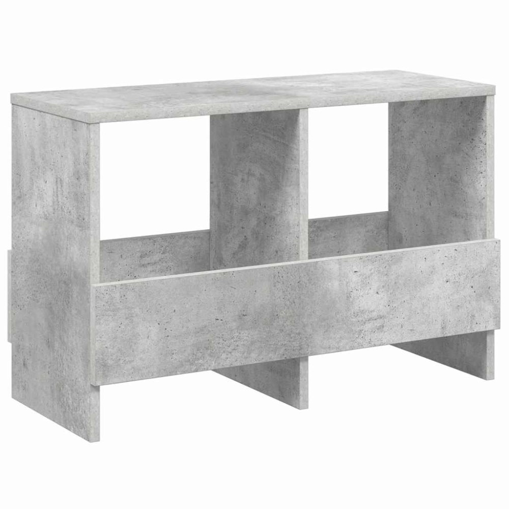 vidaXL Ράφι Περιοδικών Σκυρόδεμα Γκρι 68,5 x 30 x 45 εκ.