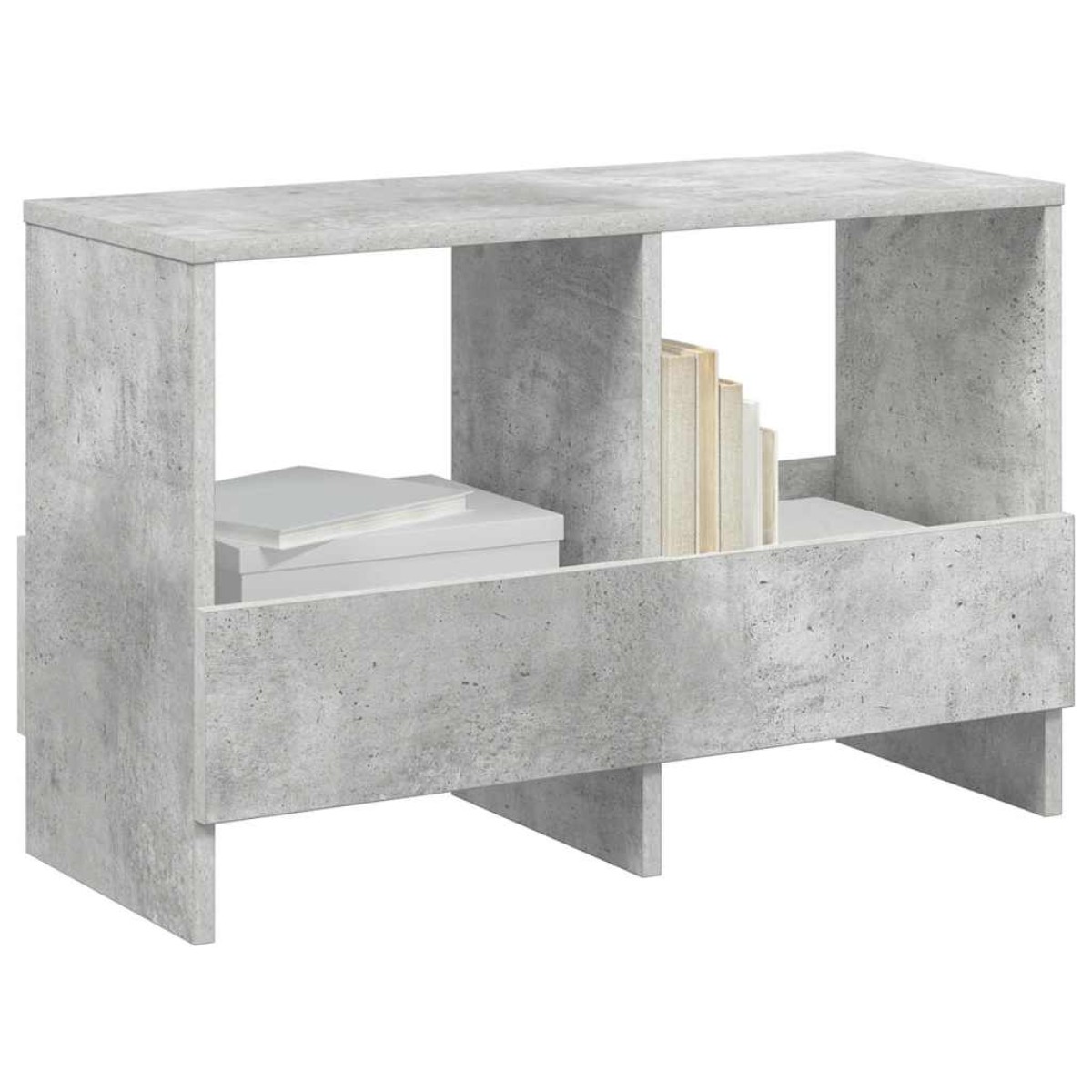 vidaXL Ράφι Περιοδικών Σκυρόδεμα Γκρι 68,5 x 30 x 45 εκ.