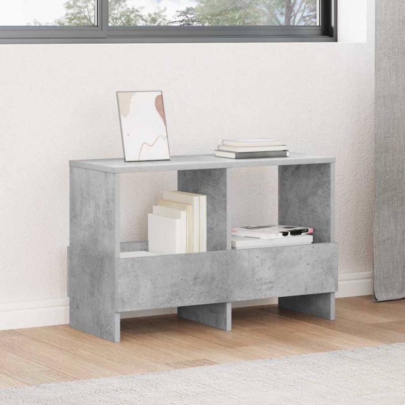 vidaXL Ράφι Περιοδικών Σκυρόδεμα Γκρι 68,5 x 30 x 45 εκ.