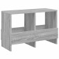 vidaXL Ράφι Περιοδικών Γκρίζο Σονομα 68,5 x 30 x 45 εκ.