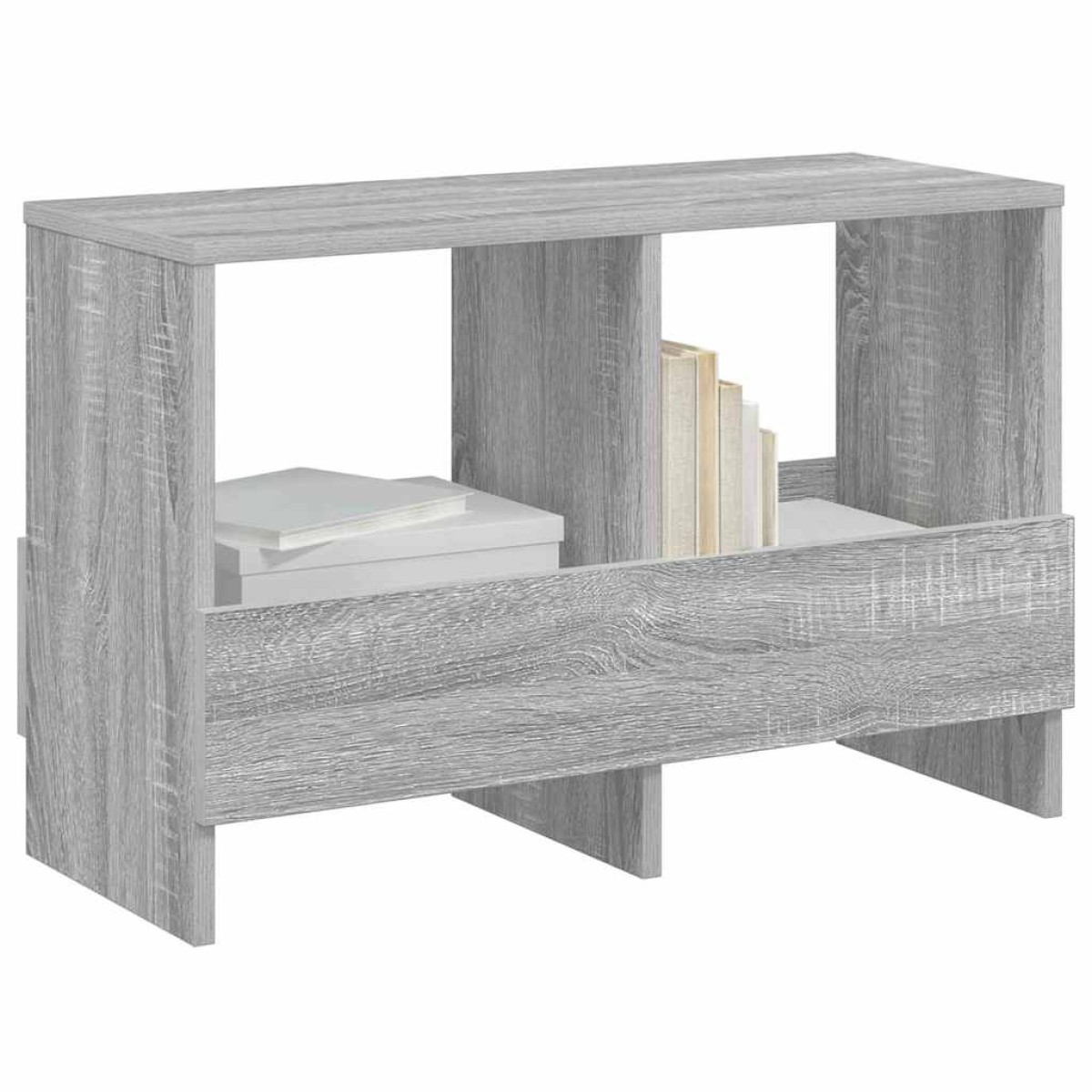 vidaXL Ράφι Περιοδικών Γκρίζο Σονομα 68,5 x 30 x 45 εκ.
