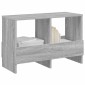 vidaXL Ράφι Περιοδικών Γκρίζο Σονομα 68,5 x 30 x 45 εκ.
