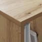 vidaXL Ράφι Περιοδικών Artisan Oak 68,5 x 30 x 45 εκ.