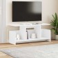 vidaXL Βάση TV 102 x 35 x 45 εκ. Λευκό Επεξεργασμένο Ξύλο