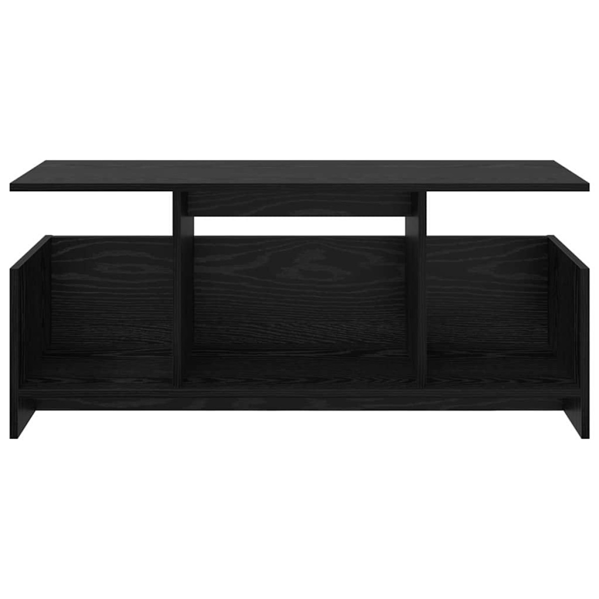 vidaXL Βάση TV 102 x 35 x 45 εκ. Μαύρη Οξυά Επεξεργασμένο Ξύλο