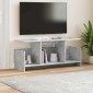 vidaXL Βάση TV 102 x 35 x 45 εκ. Σκυρόδεμα Γκρι Επεξεργασμένο Ξύλο