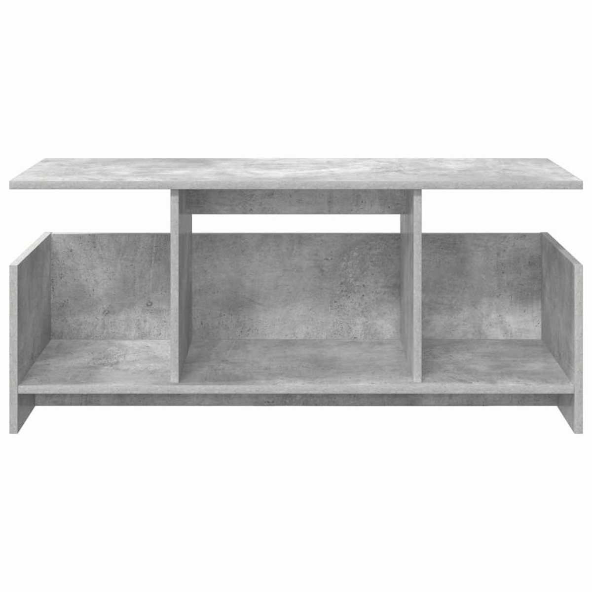 vidaXL Βάση TV 102 x 35 x 45 εκ. Σκυρόδεμα Γκρι Επεξεργασμένο Ξύλο