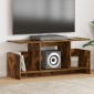 vidaXL Βάση TV 102 x 35 x 45 εκ. Καπνιστό Δρύς Επεξεργασμένο Ξύλο