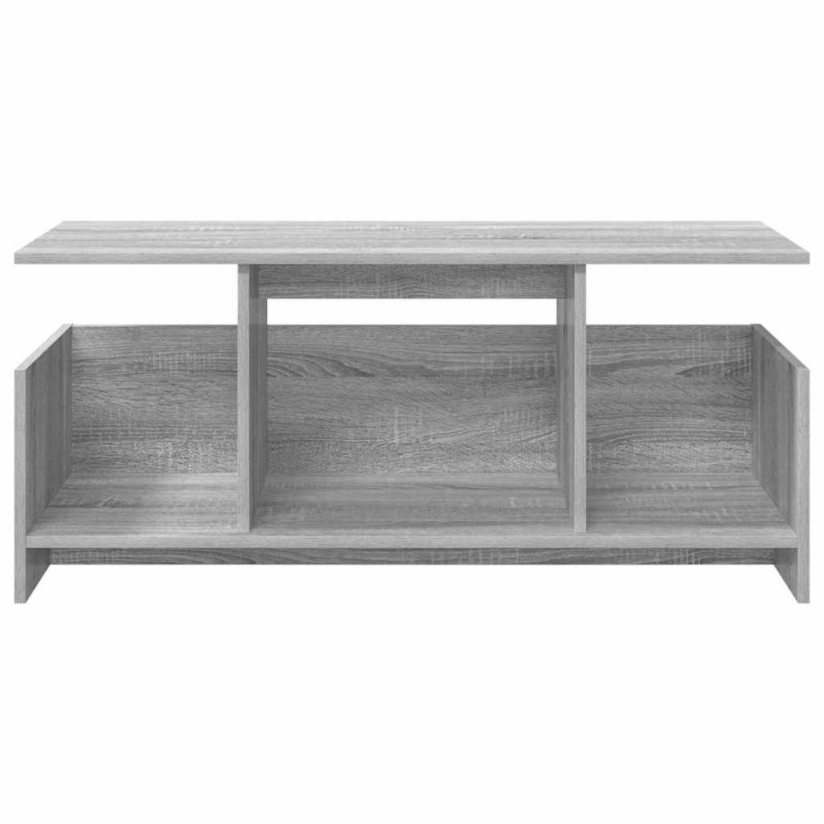 vidaXL Βάση TV 102 x 35 x 45 εκ. Γκρίζο Σονομα Επεξεργασμένο Ξύλο