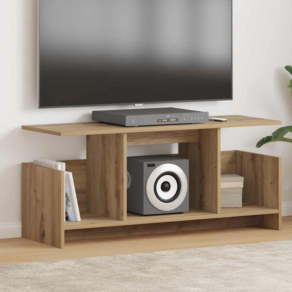 vidaXL Βάση TV 102 x 35 x 45 εκ. Artisan Oak Επεξεργασμένο Ξύλο