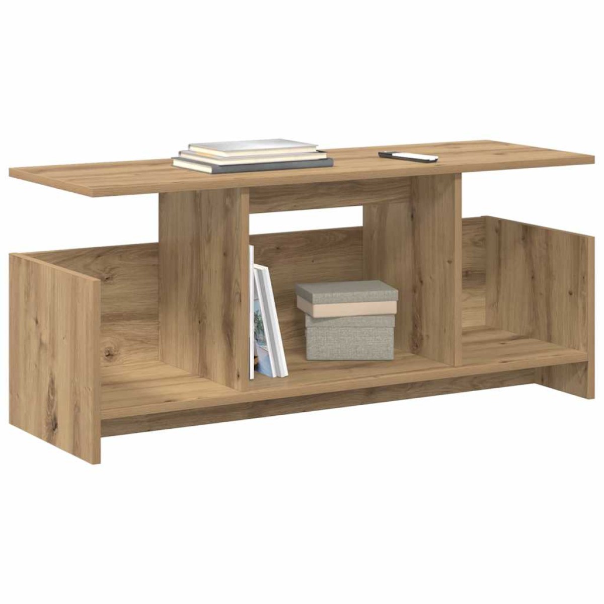 vidaXL Βάση TV 102 x 35 x 45 εκ. Artisan Oak Επεξεργασμένο Ξύλο