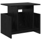 vidaXL Βάση TV 50 x 35 x 45 cm Μαύρη Οξυά Επεξεργασμένο Ξύλο