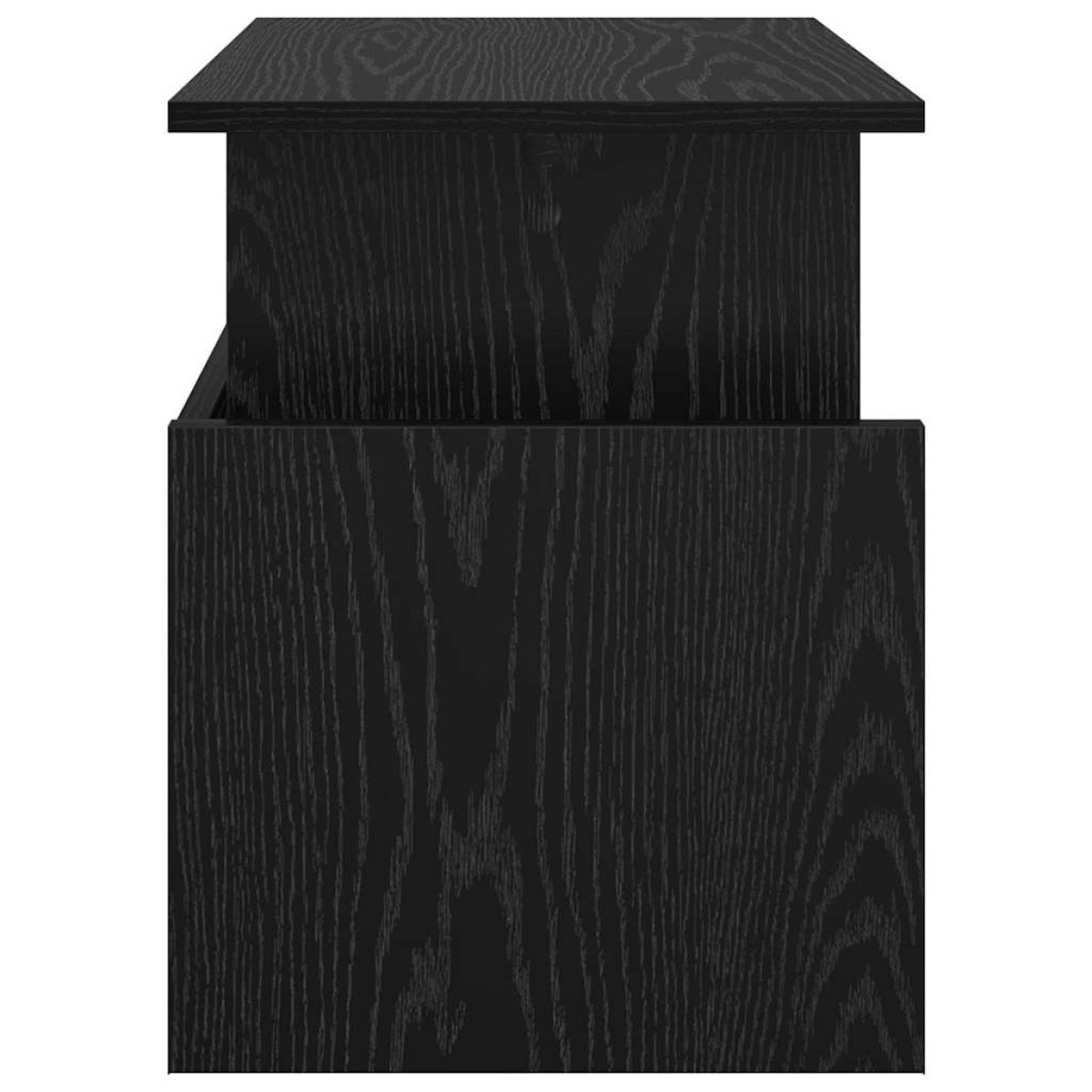 vidaXL Βάση TV 50 x 35 x 45 cm Μαύρη Οξυά Επεξεργασμένο Ξύλο