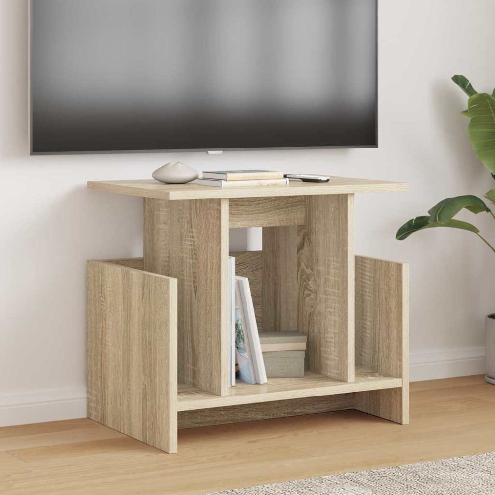 vidaXL Βάση TV 50 x 35 x 45 cm Δρύς Sonoma Επεξεργασμένο Ξύλο