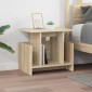 vidaXL Βάση TV 50 x 35 x 45 cm Δρύς Sonoma Επεξεργασμένο Ξύλο