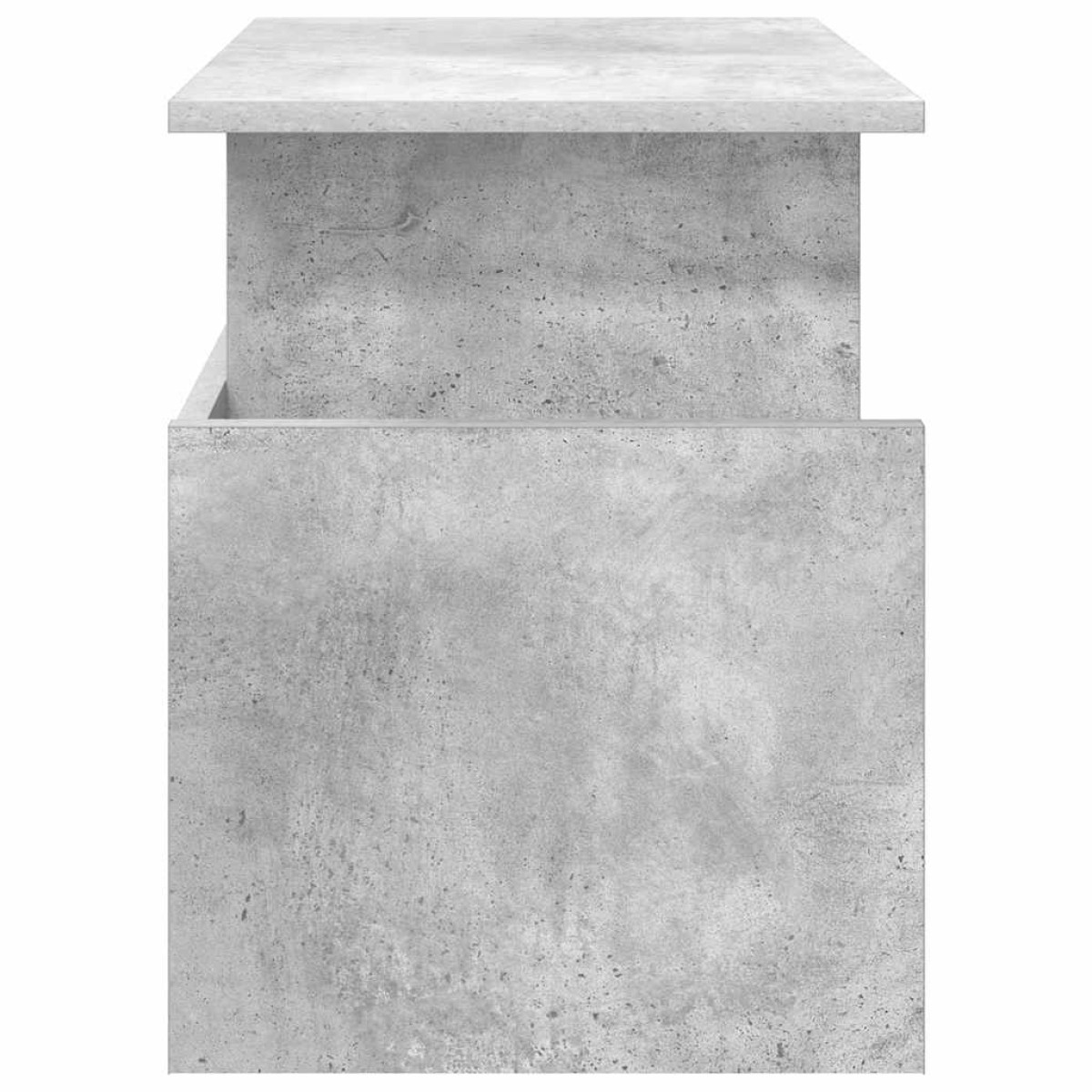 vidaXL Βάση TV 50 x 35 x 45 cm Σκυρόδεμα Γκρι Επεξεργασμένο Ξύλο