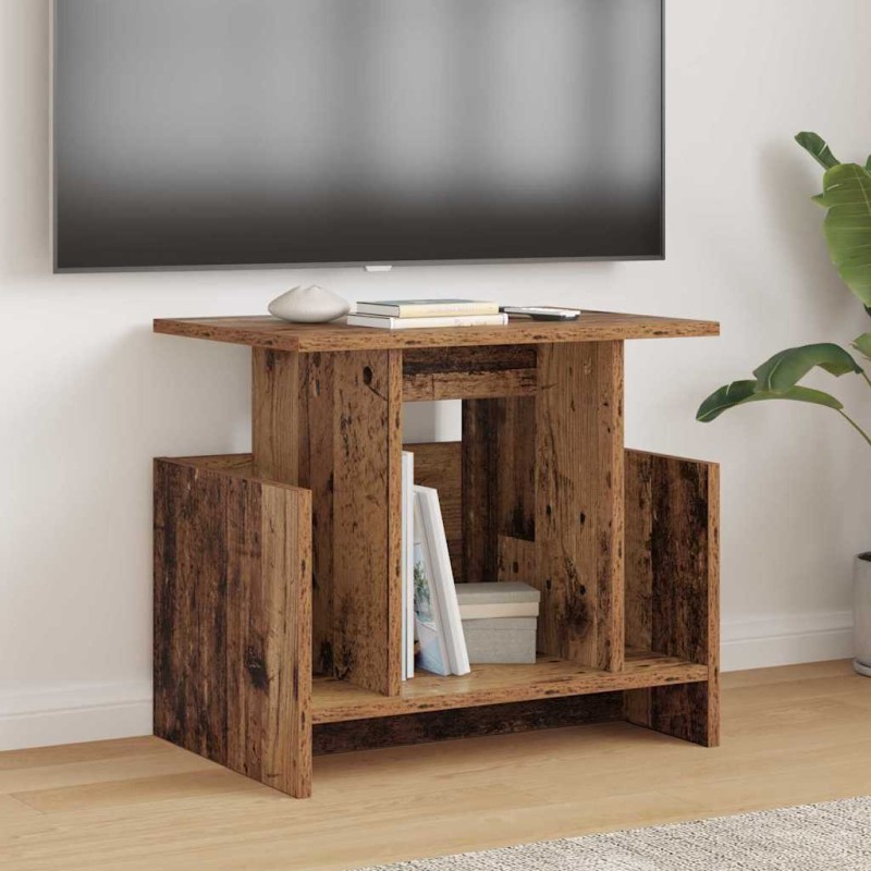 vidaXL Βάση TV 50 x 35 x 45 cm Παλιό ξύλο Επεξεργασμένο Ξύλο