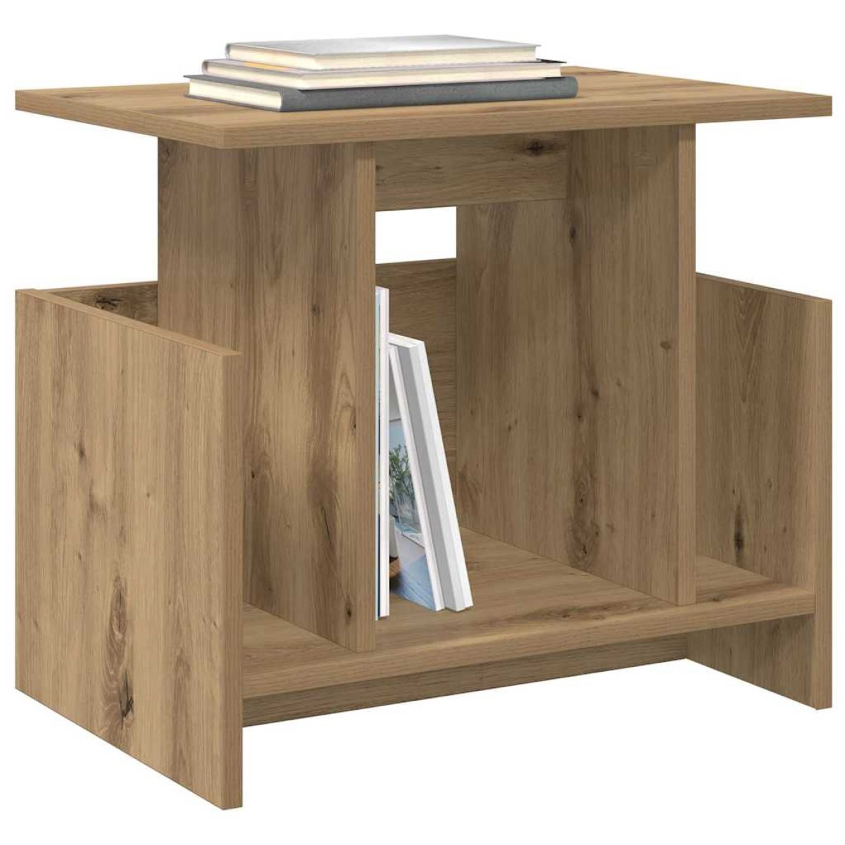 vidaXL Βάση TV 50 x 35 x 45 cm Artisan Oak Επεξεργασμένο Ξύλο