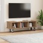 vidaXL Βάση TV 100 x 35 x 35 εκ Artisan Oak Επεξεργασμένο Ξύλο
