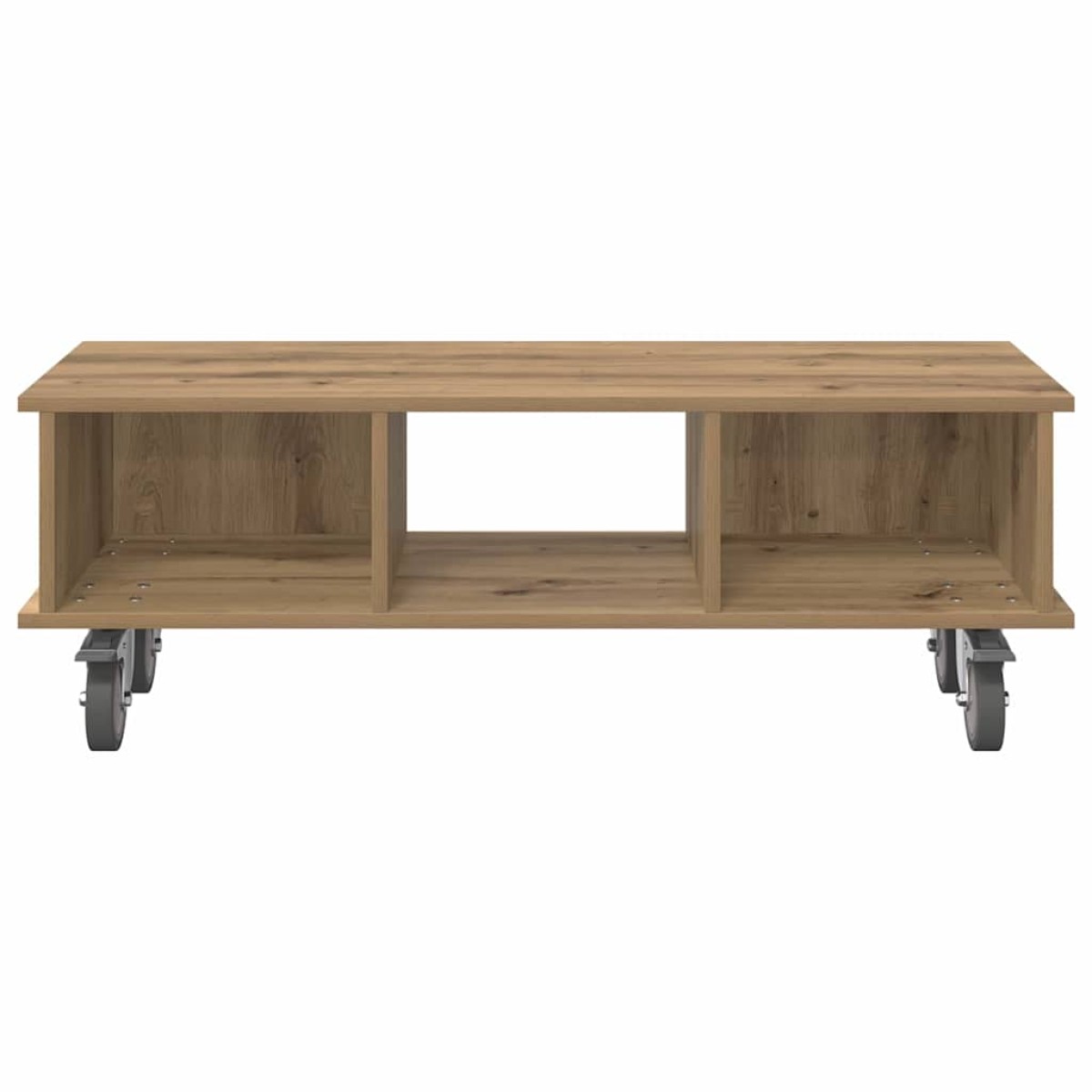 vidaXL Βάση TV 100 x 35 x 35 εκ Artisan Oak Επεξεργασμένο Ξύλο