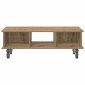vidaXL Βάση TV 100 x 35 x 35 εκ Artisan Oak Επεξεργασμένο Ξύλο