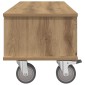 vidaXL Βάση TV 100 x 35 x 35 εκ Artisan Oak Επεξεργασμένο Ξύλο