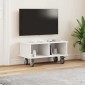 vidaXL Βάση TV 68,5 x 35 x 35 εκ Λευκό Επεξεργασμένο Ξύλο
