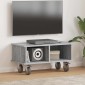 vidaXL Βάση TV 68,5 x 35 x 35 εκ Γκρίζο Σονομα Επεξεργασμένο Ξύλο
