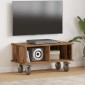 vidaXL Βάση TV 68,5 x 35 x 35 εκ Παλιό ξύλο Επεξεργασμένο Ξύλο