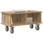 vidaXL Βάση TV 68,5 x 35 x 35 εκ Artisan Oak Επεξεργασμένο Ξύλο