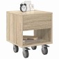 vidaXL Κομοδίνο Δρύς Sonoma 40,5 x 40 x 48 εκ. Επεξεργασμένο Ξύλο