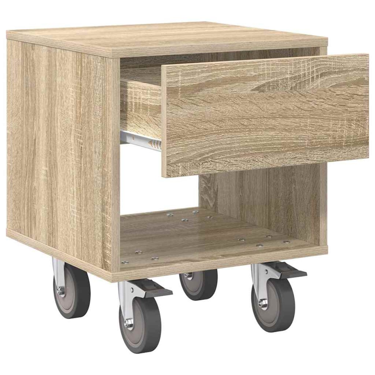 vidaXL Κομοδίνο 2 τμχ. Δρύς Sonoma 40,5 x 40 x 48 εκ.