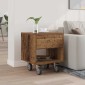 vidaXL Κομοδίνο Παλιό ξύλο 40,5 x 40 x 48 εκ. Επεξεργασμένο Ξύλο