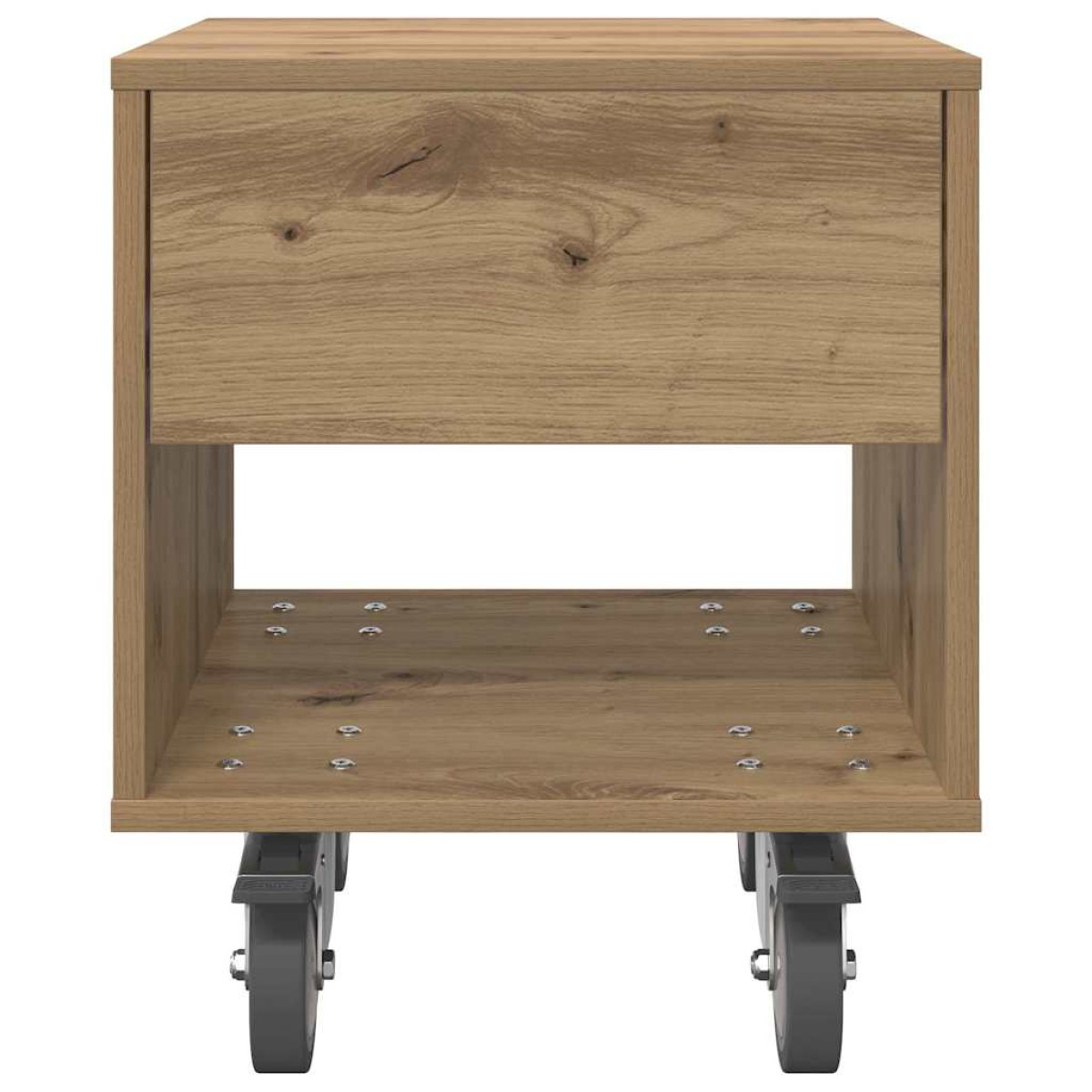 vidaXL Κομοδίνο Artisan Oak 40,5 x 40 x 48 εκ. Επεξεργασμένο Ξύλο