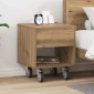 vidaXL Κομοδίνο Artisan Oak 40,5 x 40 x 48 εκ. Επεξεργασμένο Ξύλο