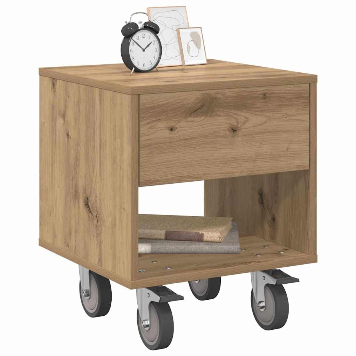 vidaXL Κομοδίνο 2 τμχ. Artisan Oak 40,5 x 40 x 48 εκ.