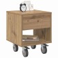 vidaXL Κομοδίνο 2 τμχ. Artisan Oak 40,5 x 40 x 48 εκ.