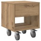 vidaXL Κομοδίνο 2 τμχ. Artisan Oak 40,5 x 40 x 48 εκ.