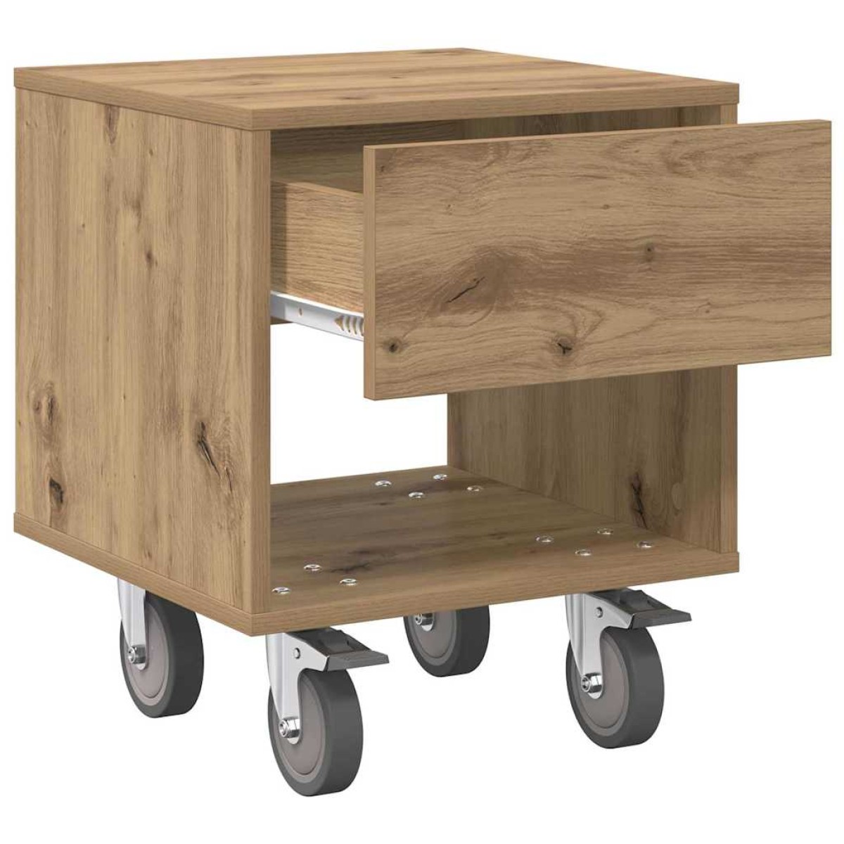 vidaXL Κομοδίνο 2 τμχ. Artisan Oak 40,5 x 40 x 48 εκ.