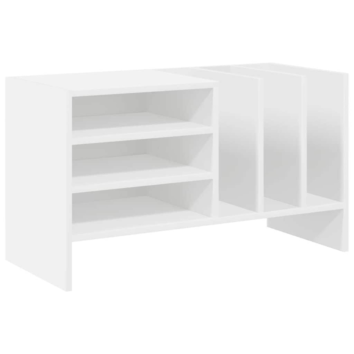 vidaXL Ντουλάπι δίσκων βινυλίου Λευκό 78,5 x 35 x 45 εκ