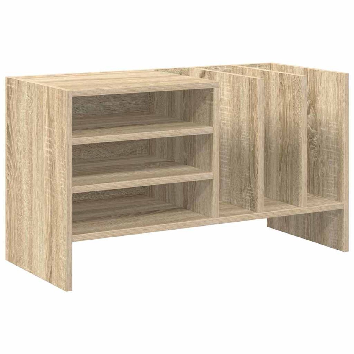 vidaXL Ντουλάπι δίσκων βινυλίου Δρύς Sonoma 78,5 x 35 x 45 εκ