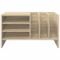 vidaXL Ντουλάπι δίσκων βινυλίου Δρύς Sonoma 78,5 x 35 x 45 εκ
