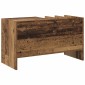 vidaXL Ντουλάπι δίσκων βινυλίου Παλιό ξύλο 78,5 x 35 x 45 εκ