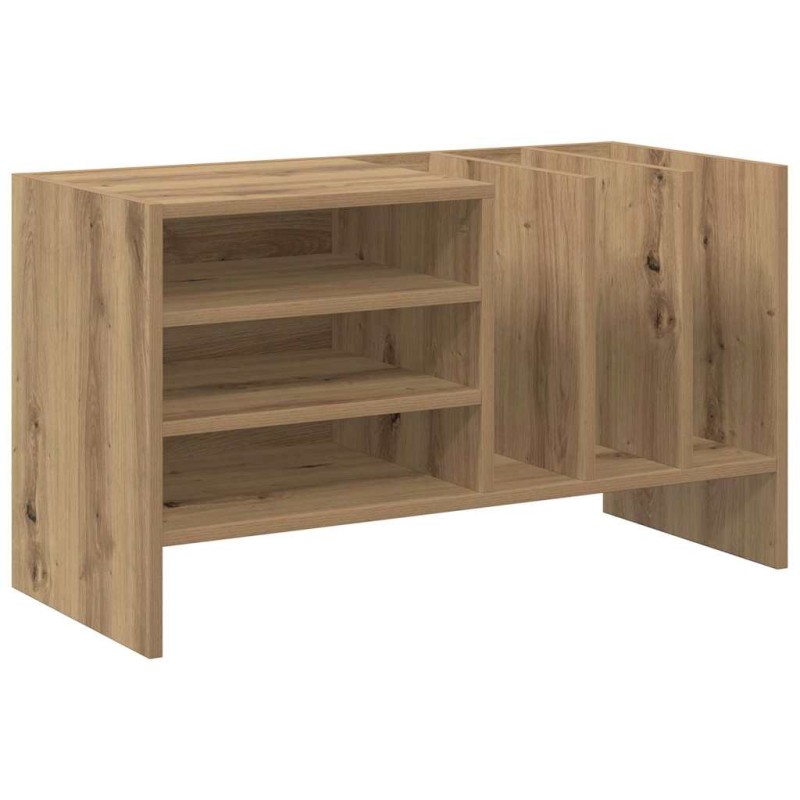 vidaXL Ντουλάπι δίσκων βινυλίου Artisan Oak 78,5 x 35 x 45 εκ