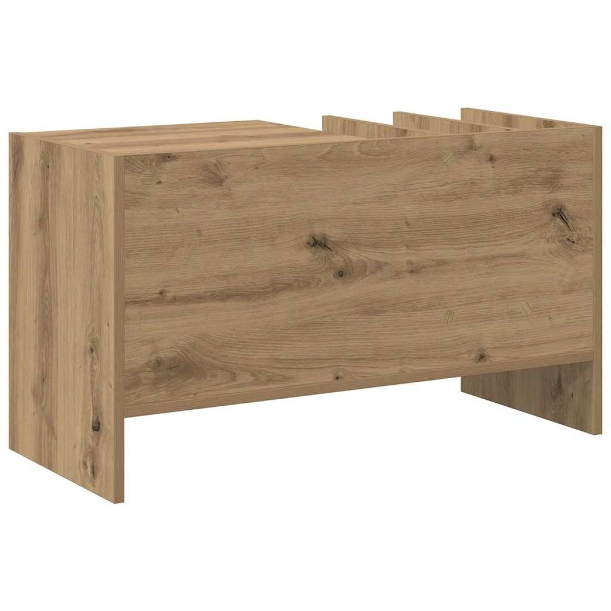 vidaXL Ντουλάπι δίσκων βινυλίου Artisan Oak 78,5 x 35 x 45 εκ