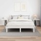 vidaXL End Table 2 τμχ. Λευκό 37 x 32 x 40 εκ Επεξεργασμένο Ξύλο