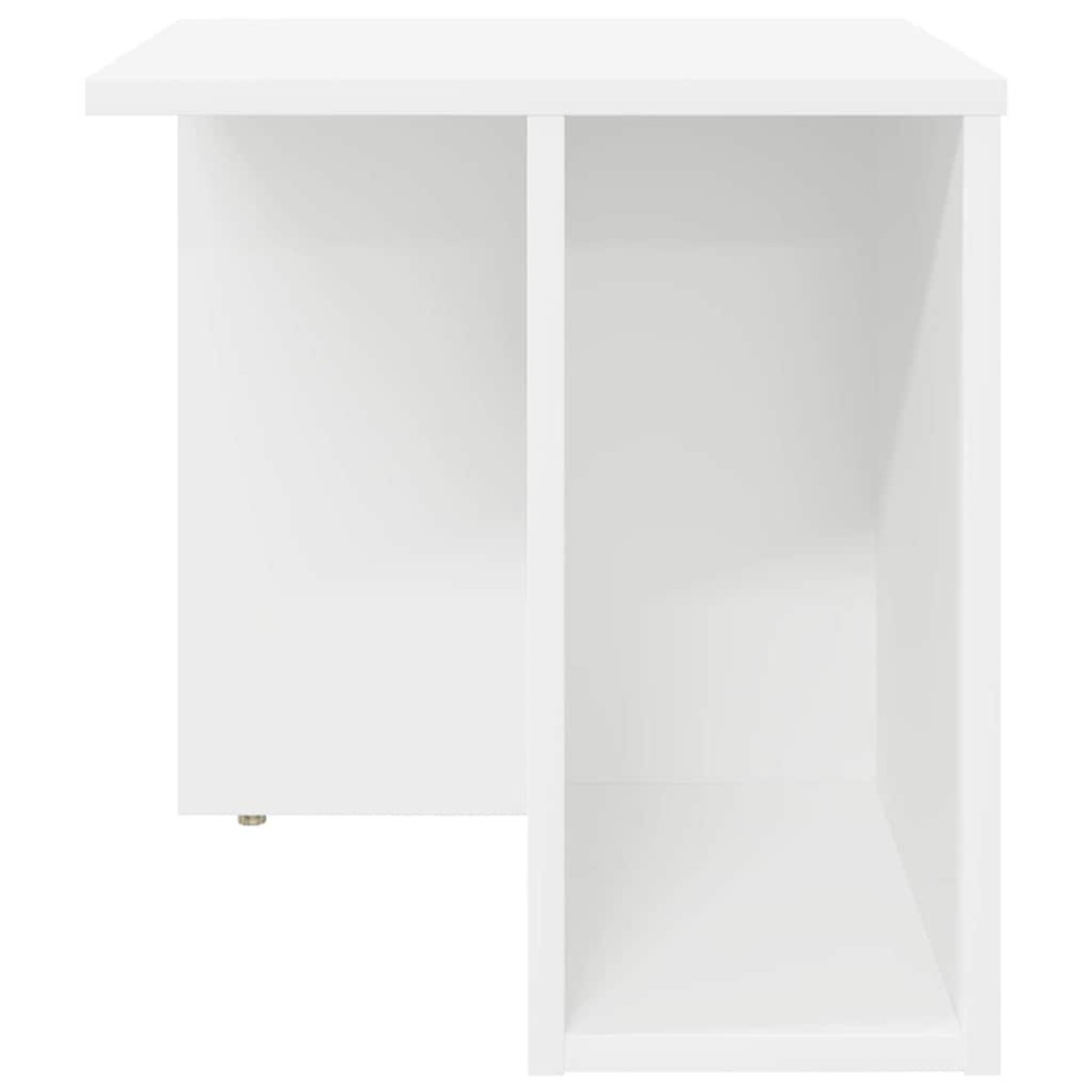 vidaXL End Table 2 τμχ. Λευκό 37 x 32 x 40 εκ Επεξεργασμένο Ξύλο