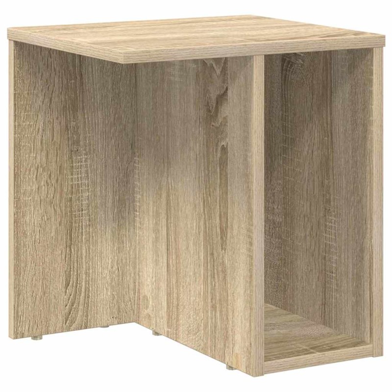 vidaXL End Table Δρύς Sonoma 37 x 32 x 40 εκ Επεξεργασμένο Ξύλο