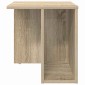 vidaXL End Table Δρύς Sonoma 37 x 32 x 40 εκ Επεξεργασμένο Ξύλο